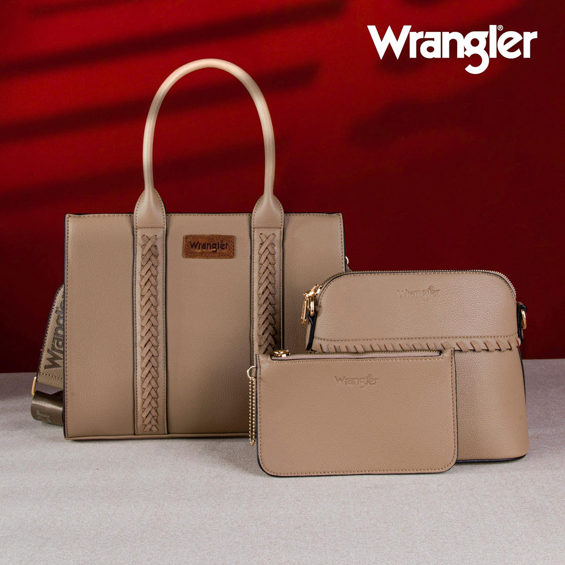 Wrangler 3-Piece Handbag Set