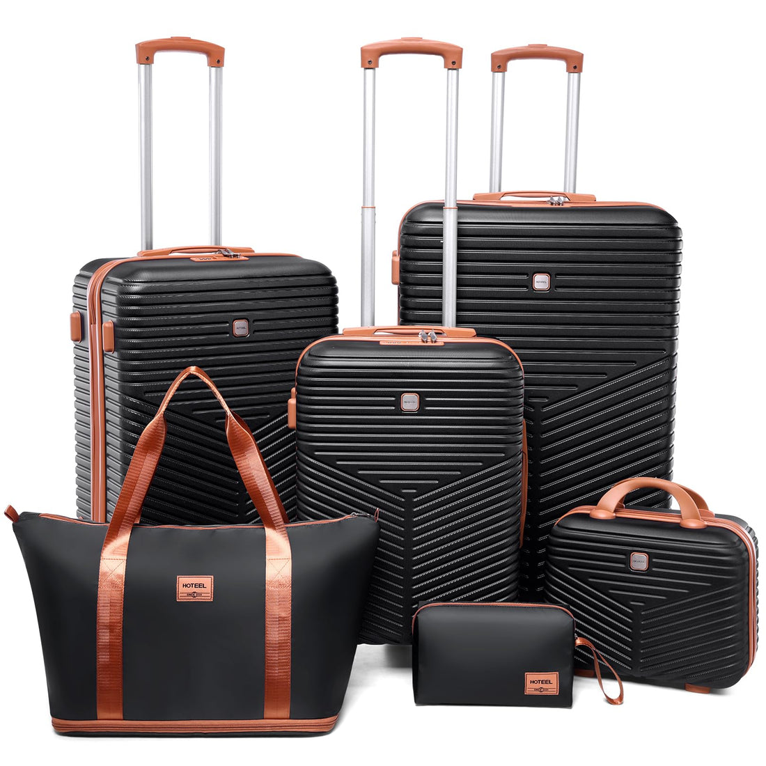 Hoteel 4-Piece Luggage Set – Beige