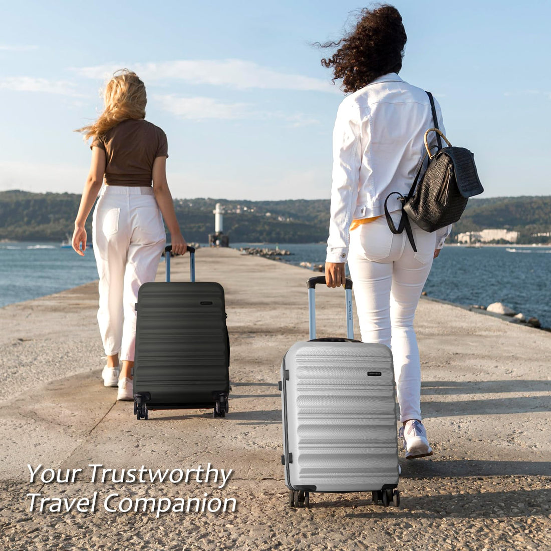 3-Piece Hardshell Luggage Set – Navy