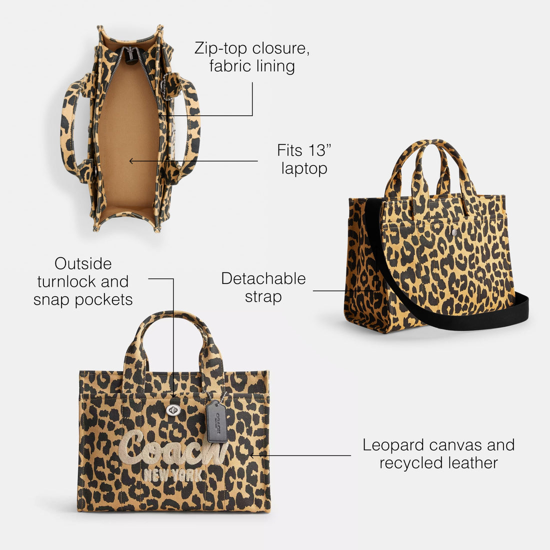 Coach Cargo Tote