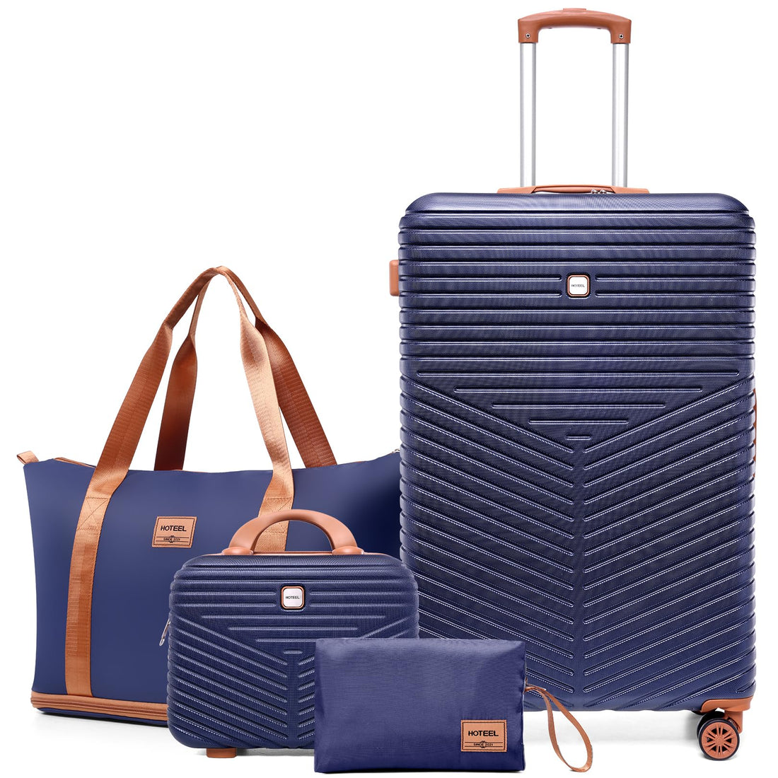 Hoteel 4-Piece Luggage Set – Beige