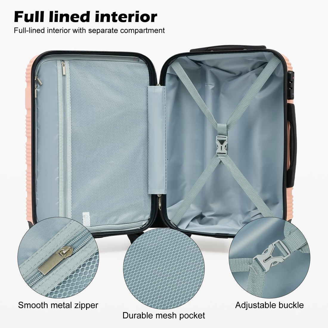 LONG VACATION 3-Piece Carry-On Set