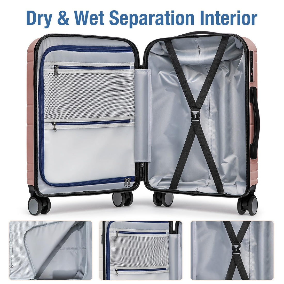 KYME 20" Carry-On Luggage Green