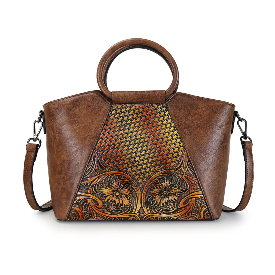 Women's Leather Tote & Satchel Bag