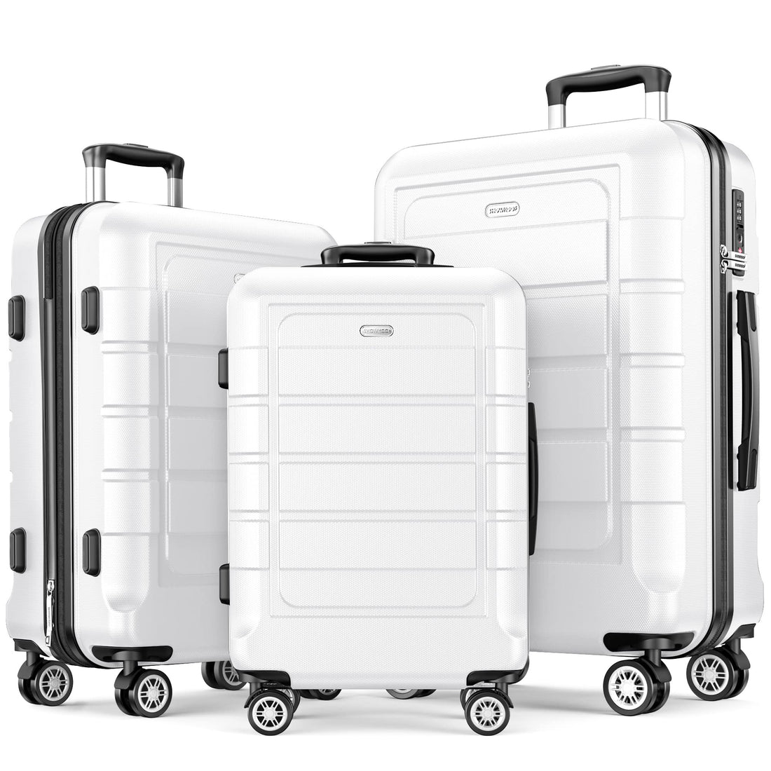 SHOWKOO 3-Piece Luggage Set