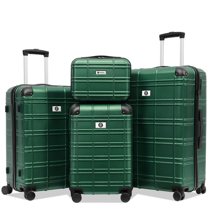 4-Piece Luggage Set – Blue