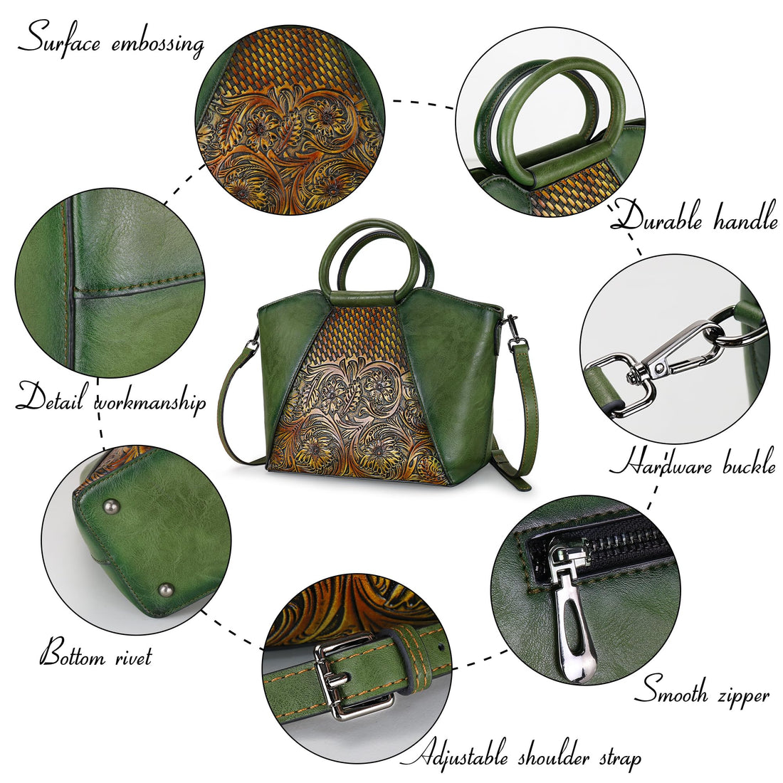 Women's Leather Tote & Satchel Bag