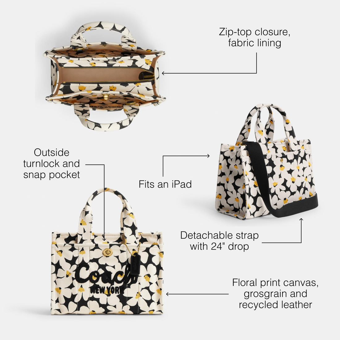 Coach Cargo Tote