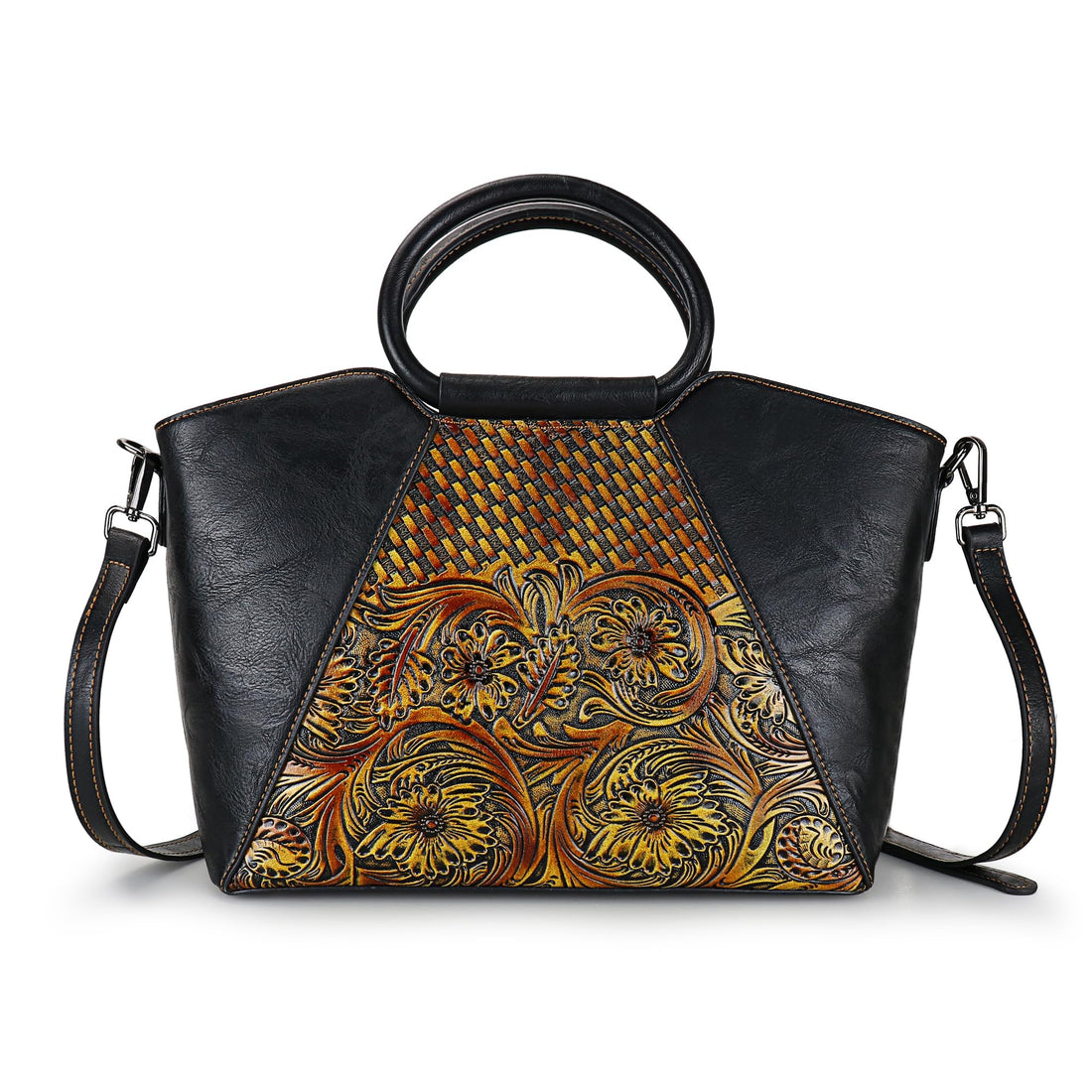 Women's Leather Tote & Satchel Bag