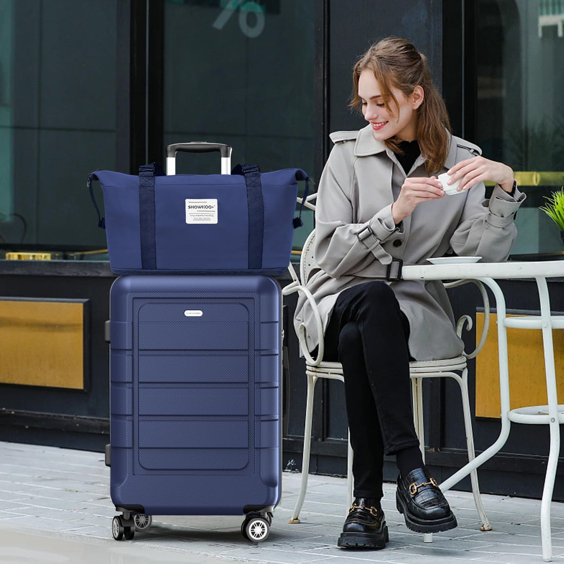 SHOWKOO 3-Piece Luggage Set