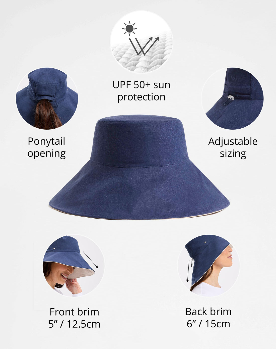 Solbari Ultra-Wide Sun Hat