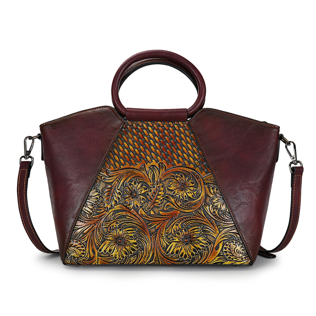 Women's Leather Tote & Satchel Bag