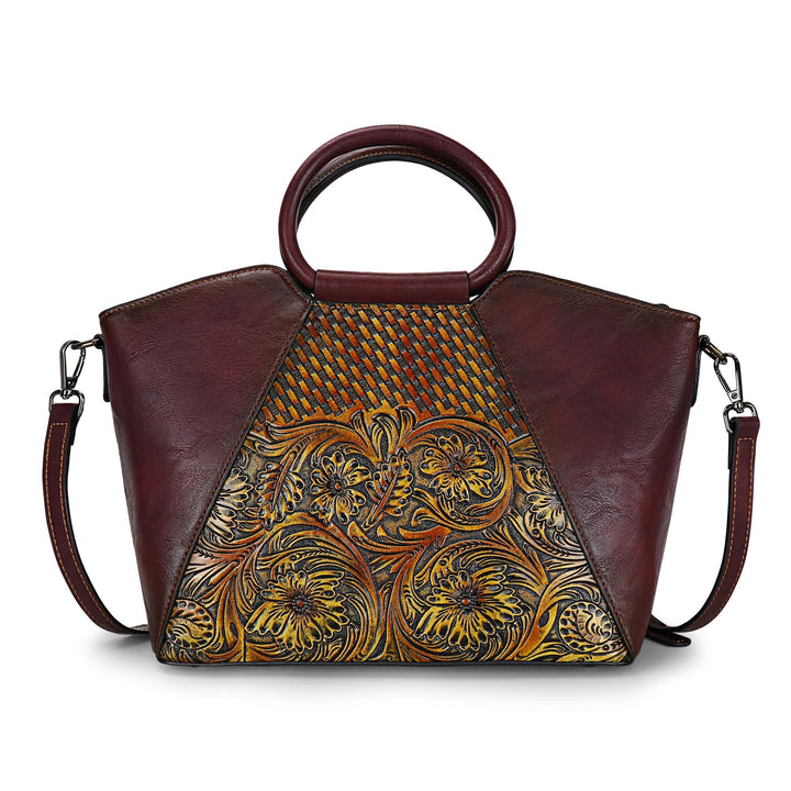 Women's Leather Tote & Satchel Bag