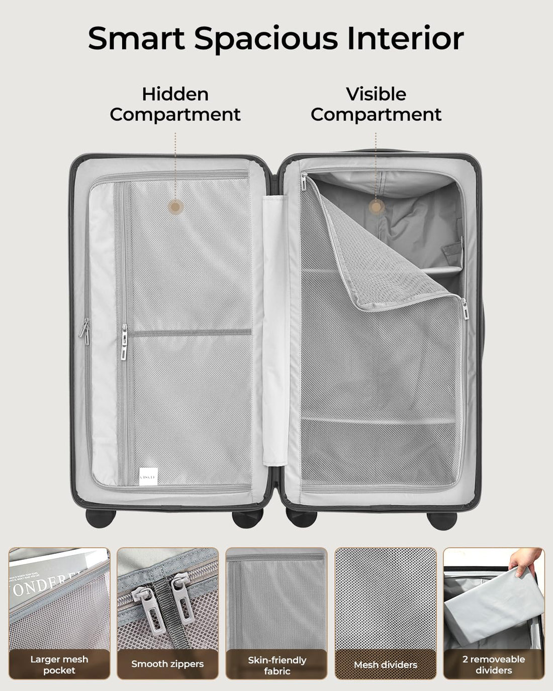 28" Black Trunk Luggage