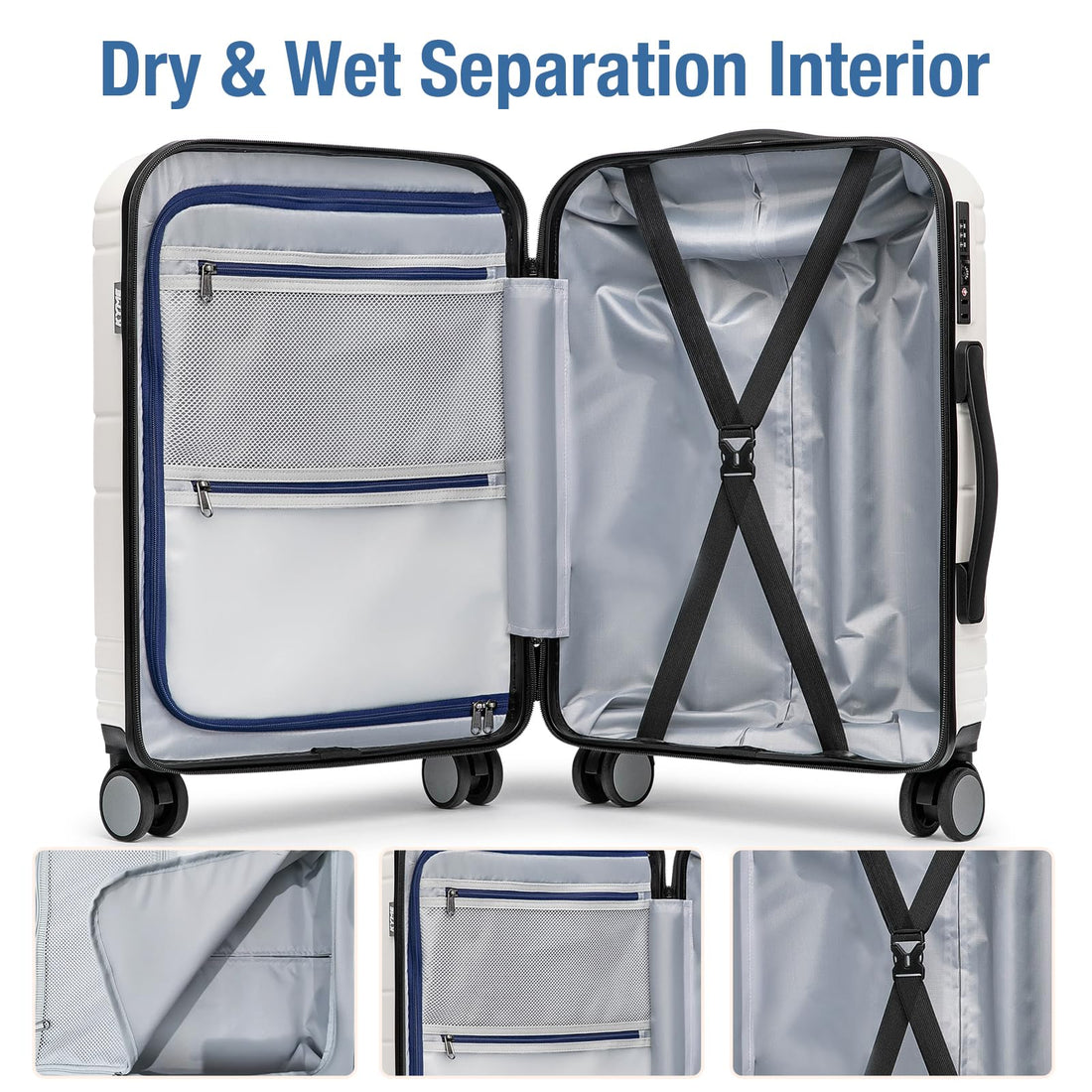 KYME 20" Carry-On Luggage Green