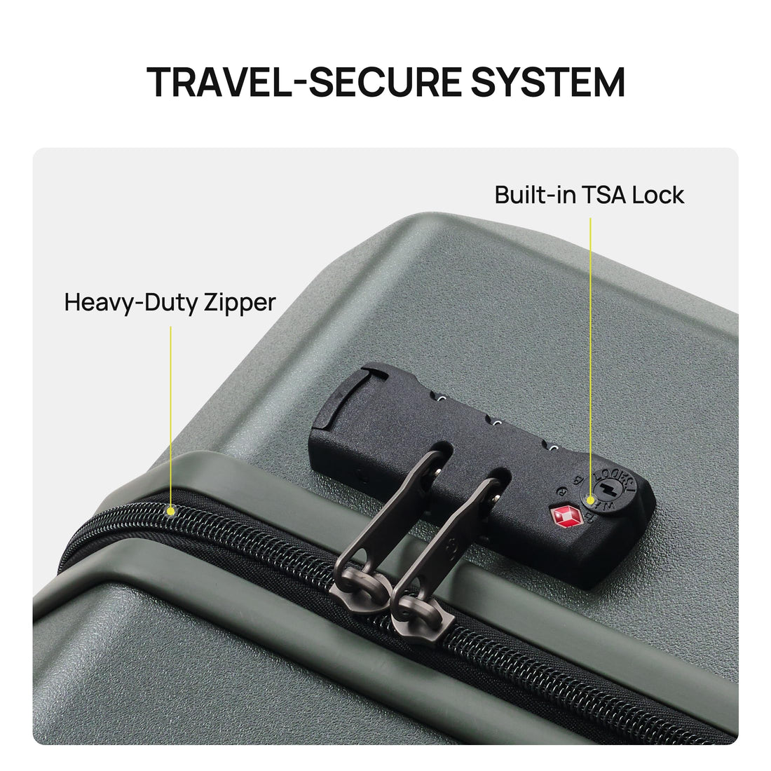 NINETYGO 20" Carry-On Luggage