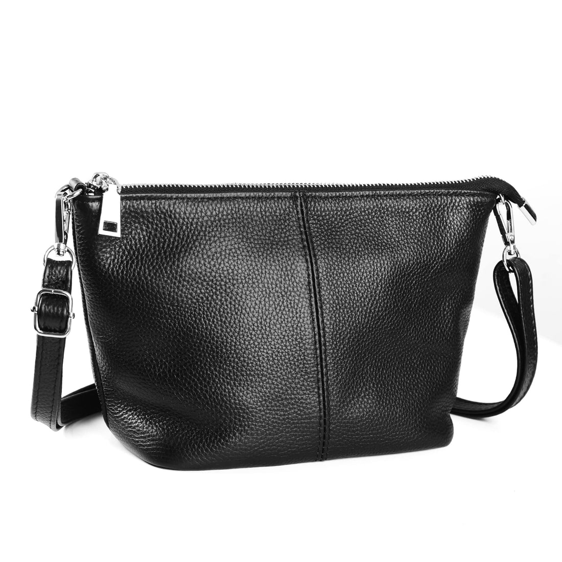 befen Genuine Leather Wristlet Clutch Wallet Purses Small Crossbody Bags for Women with RFID Blocking Card Slots