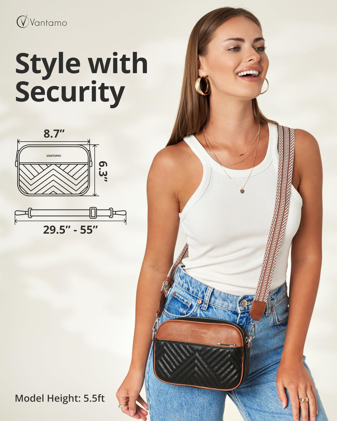Vantamo Women's Crossbody Bag