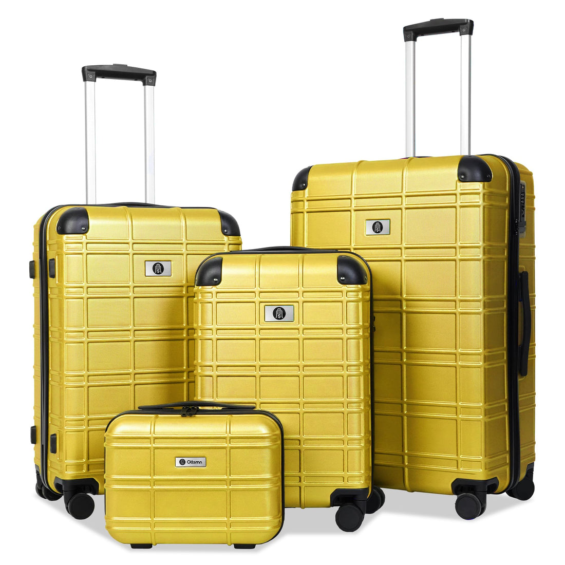 4-Piece Luggage Set – Blue