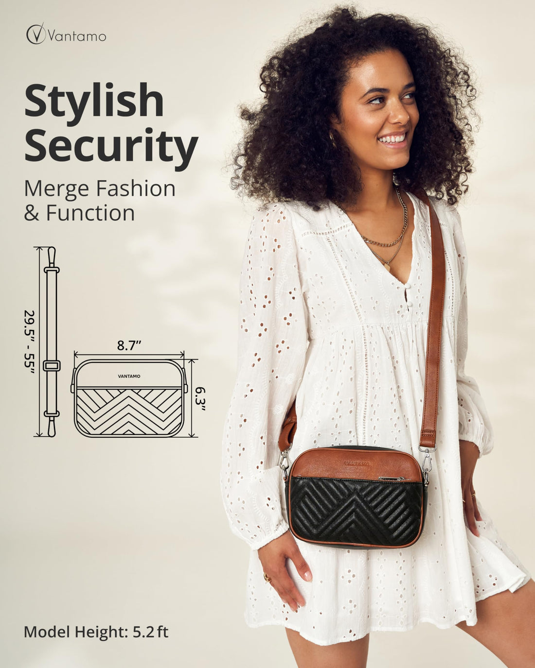 Vantamo Women's Crossbody Bag