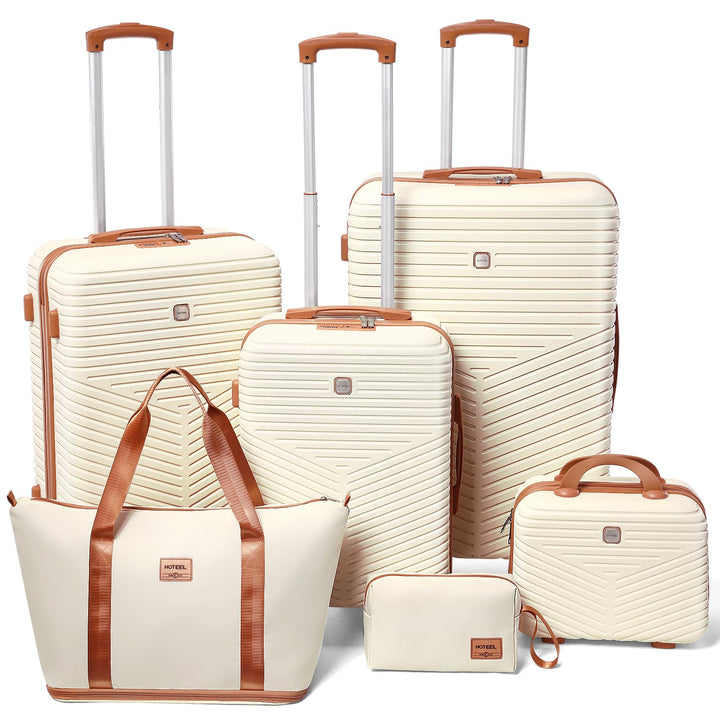 Hoteel 4-Piece Luggage Set – Beige