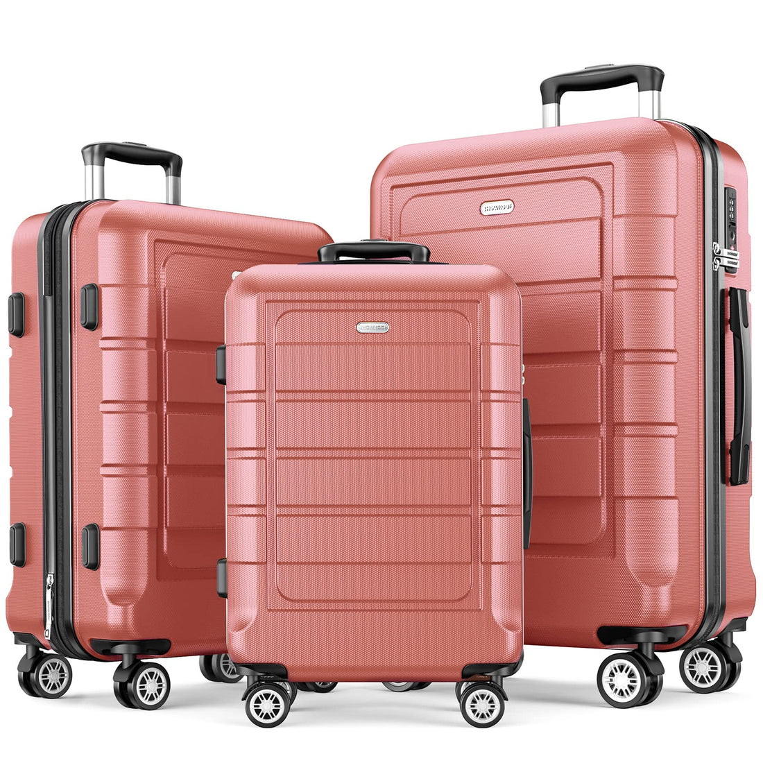SHOWKOO 3-Piece Luggage Set