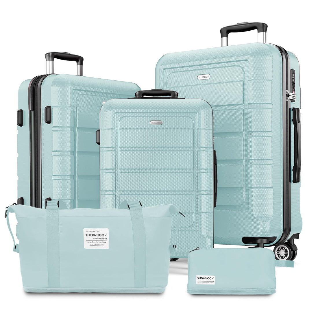 SHOWKOO 3-Piece Luggage Set