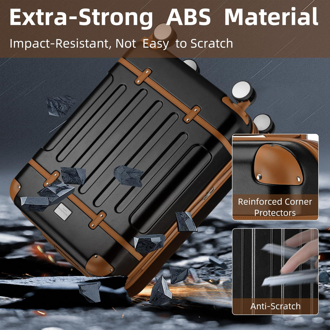 6-Piece Luggage Set – Sky Blue