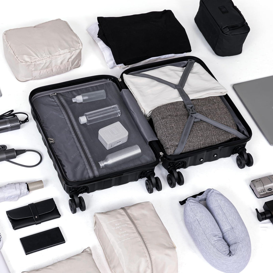 3-Piece Carry-On Luggage Set