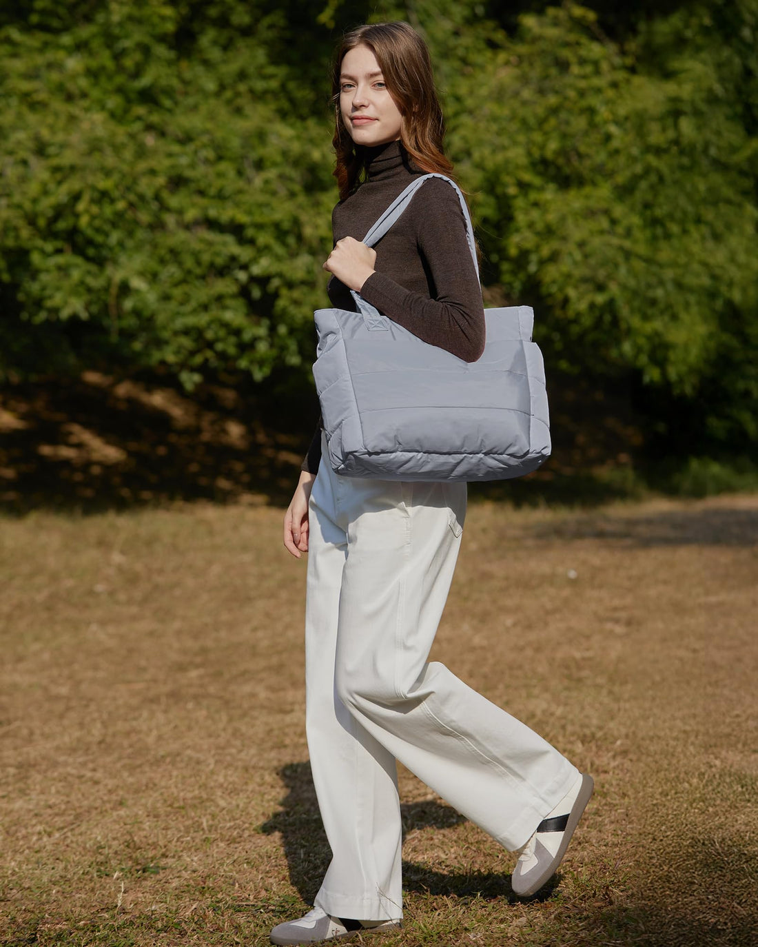 BAGSMART Women’s Puffy Tote