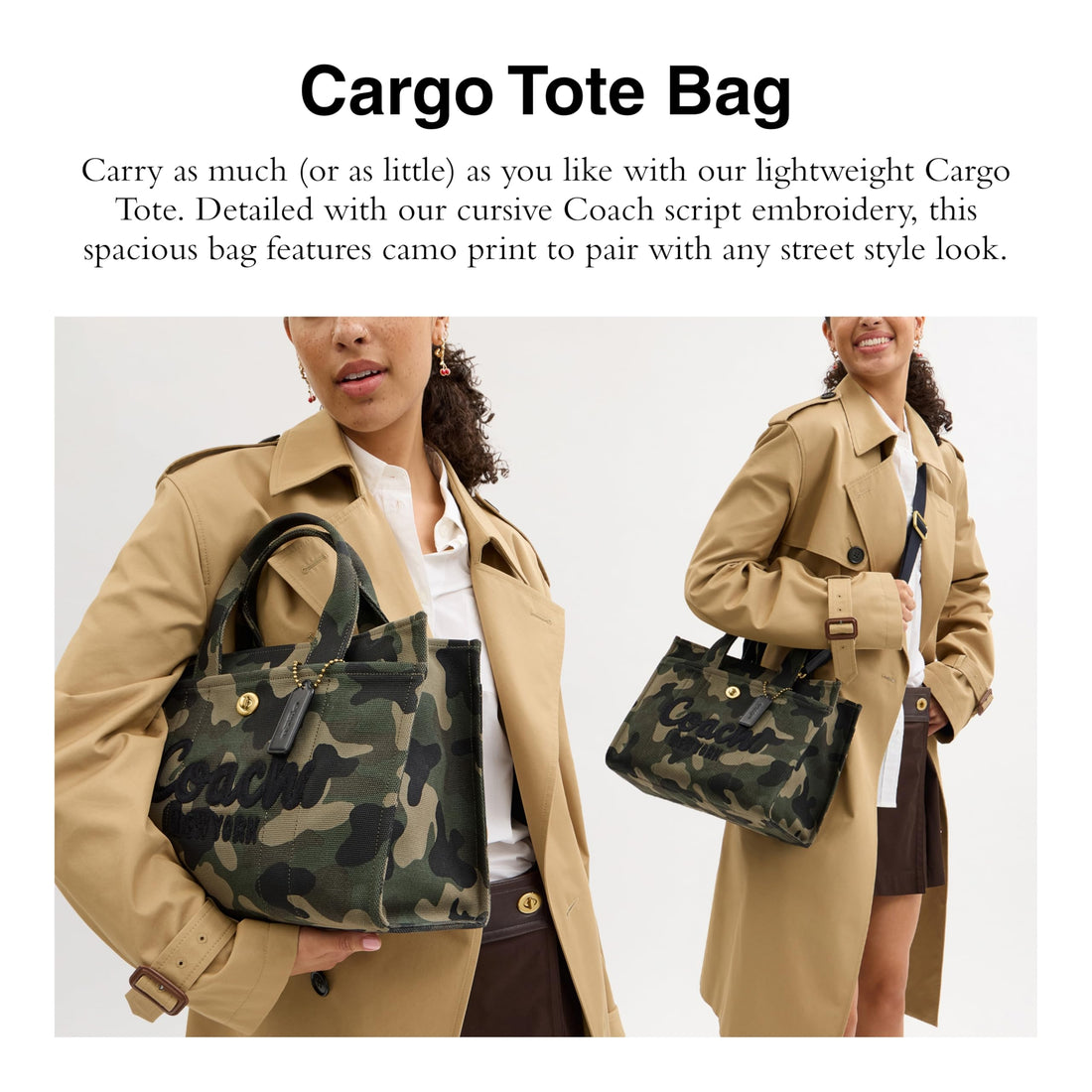 Coach Cargo Tote