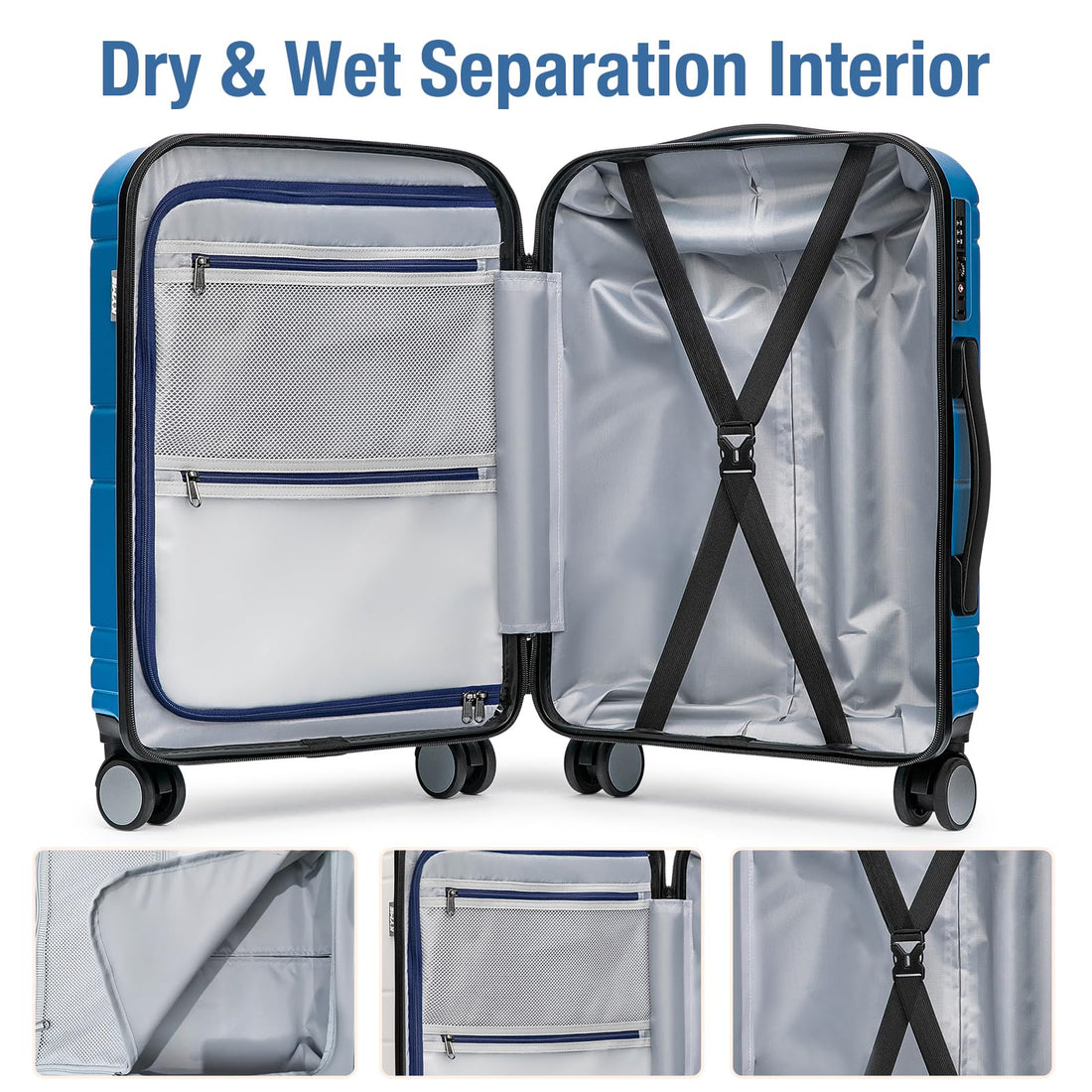 KYME 20" Carry-On Luggage Green