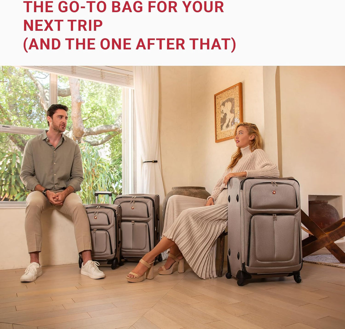 SwissGear Sion Black Luggage – 29"