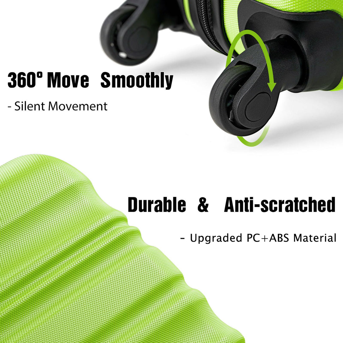 3-Piece Carry-On Luggage Set