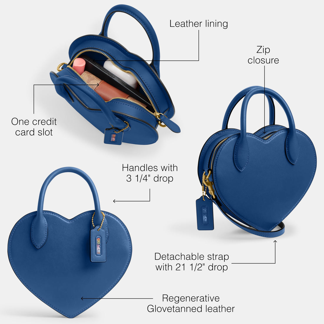 Coach Heart Crossbody Bag