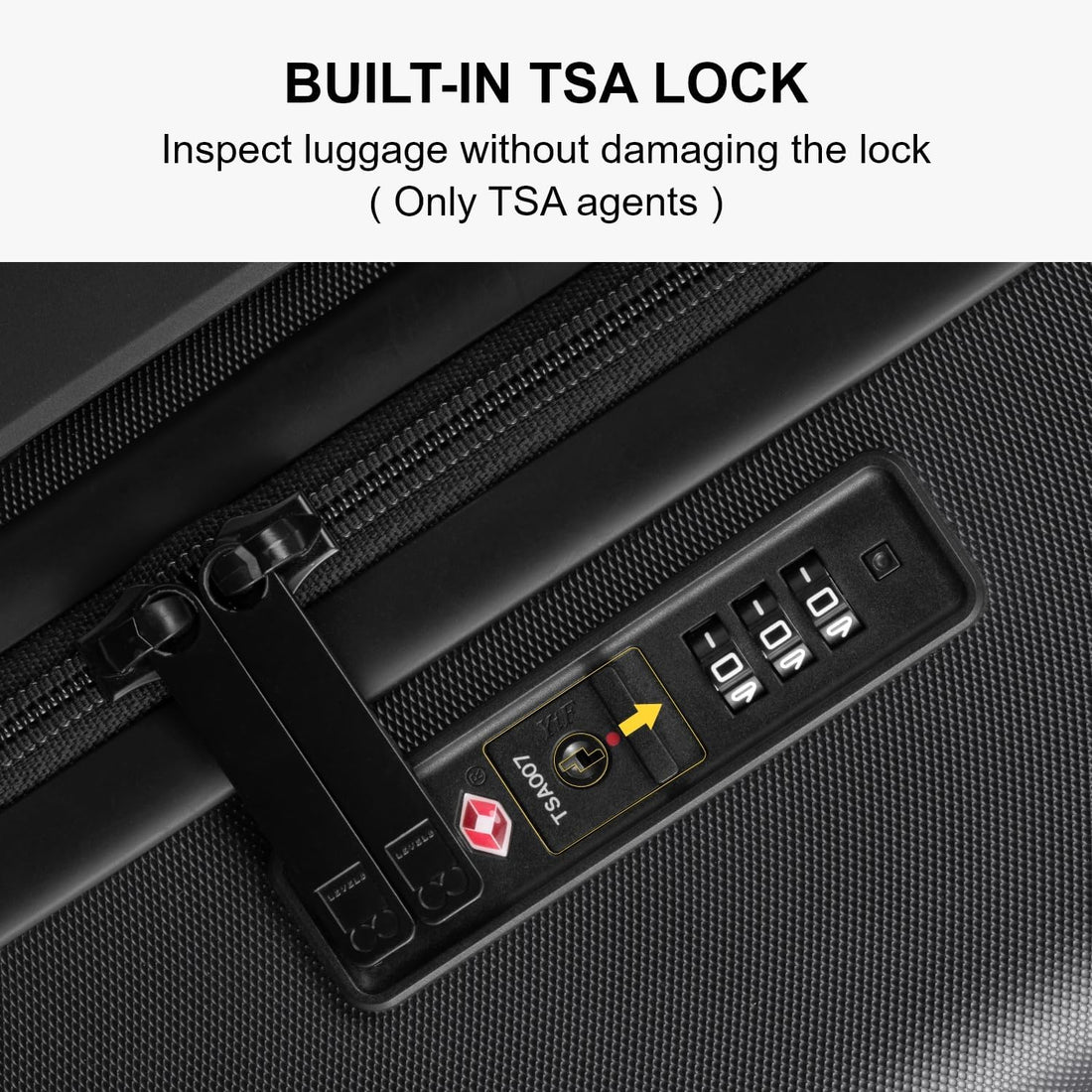 LEVEL8 20" Dark Grey Carry-On