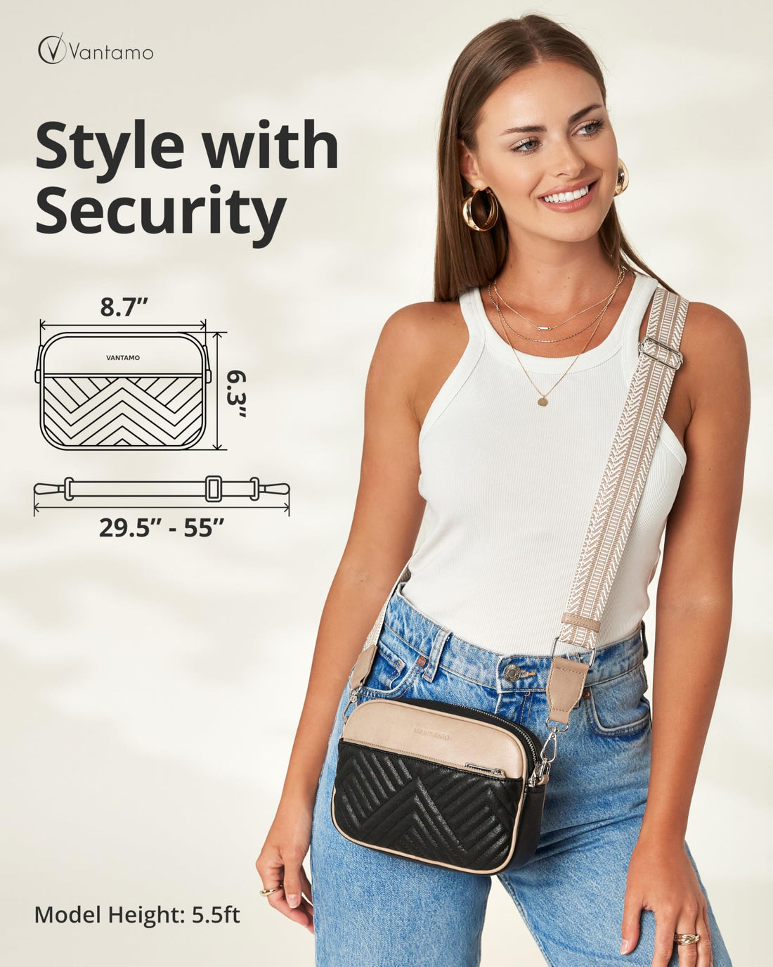 Vantamo Women's Crossbody Bag