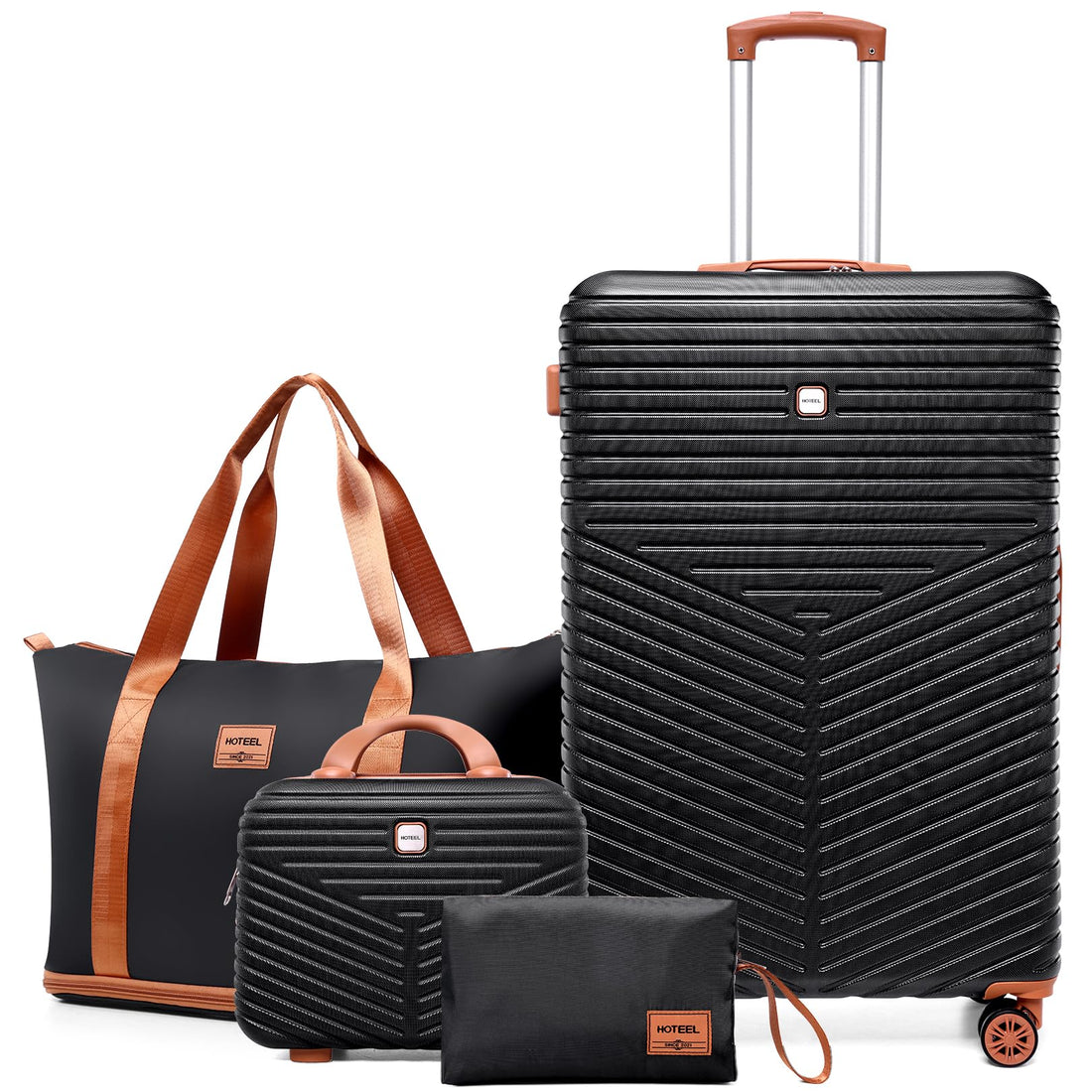 Hoteel 4-Piece Luggage Set – Beige