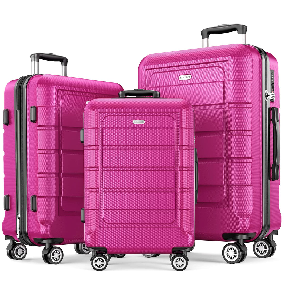 SHOWKOO 3-Piece Luggage Set