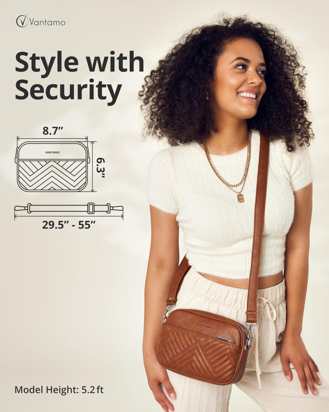 Vantamo Women's Crossbody Bag