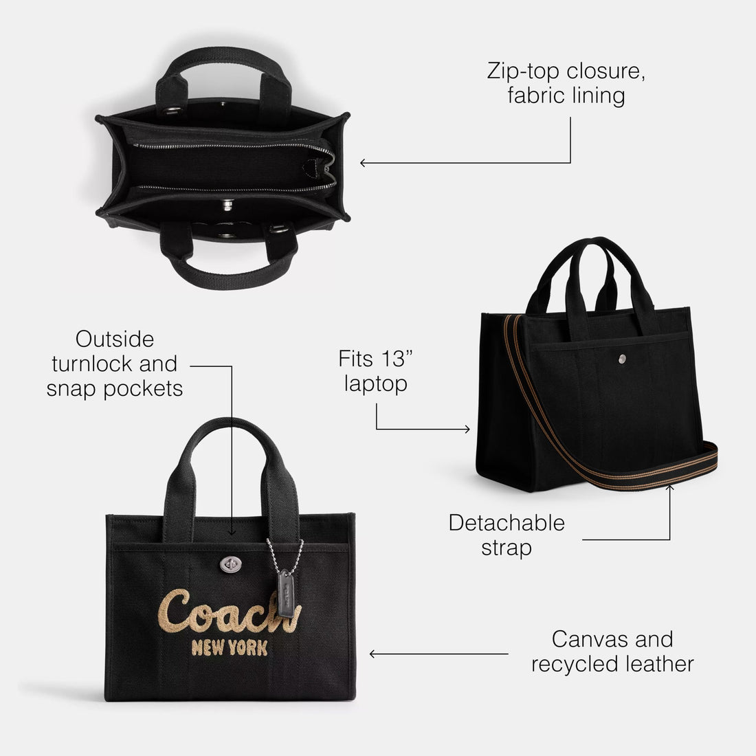 Coach Cargo Tote