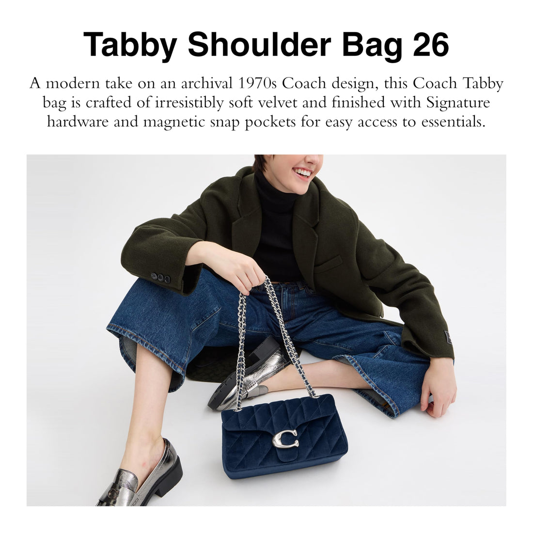 COACH Tabby Shoulder Bag 26