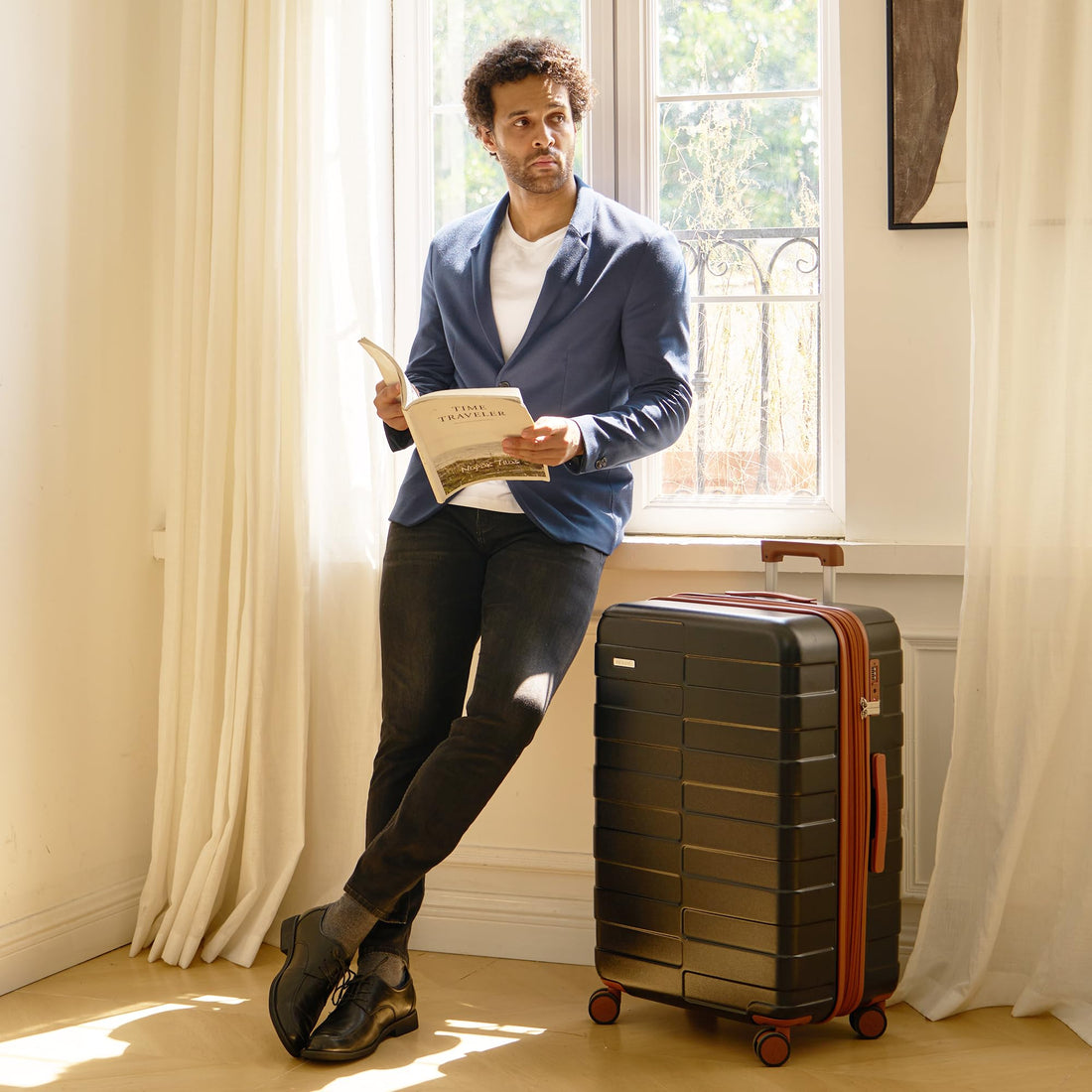 2-Piece Luggage Set – Blue