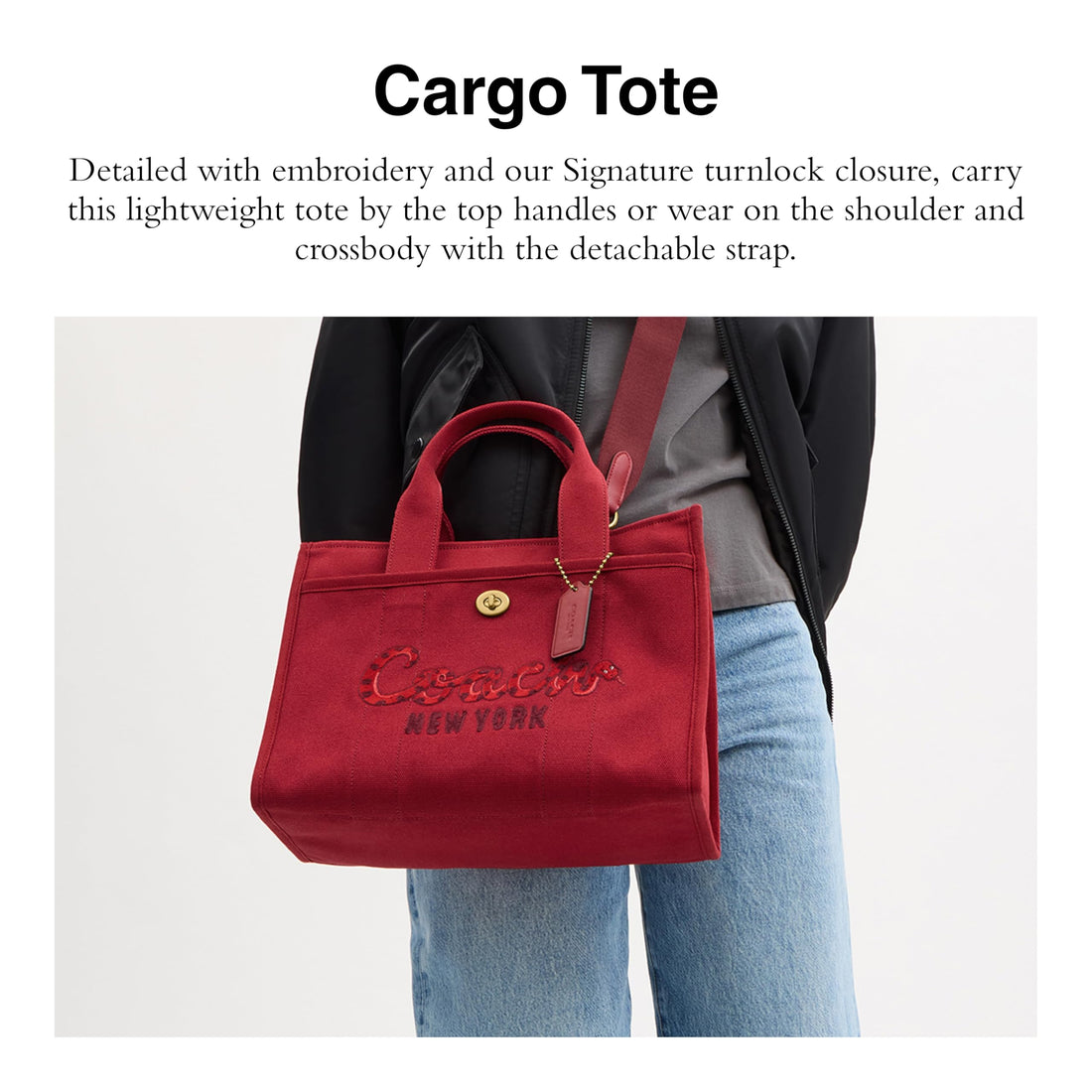 Coach Cargo Tote
