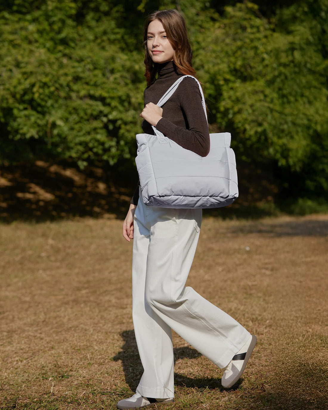 BAGSMART Women’s Puffy Tote