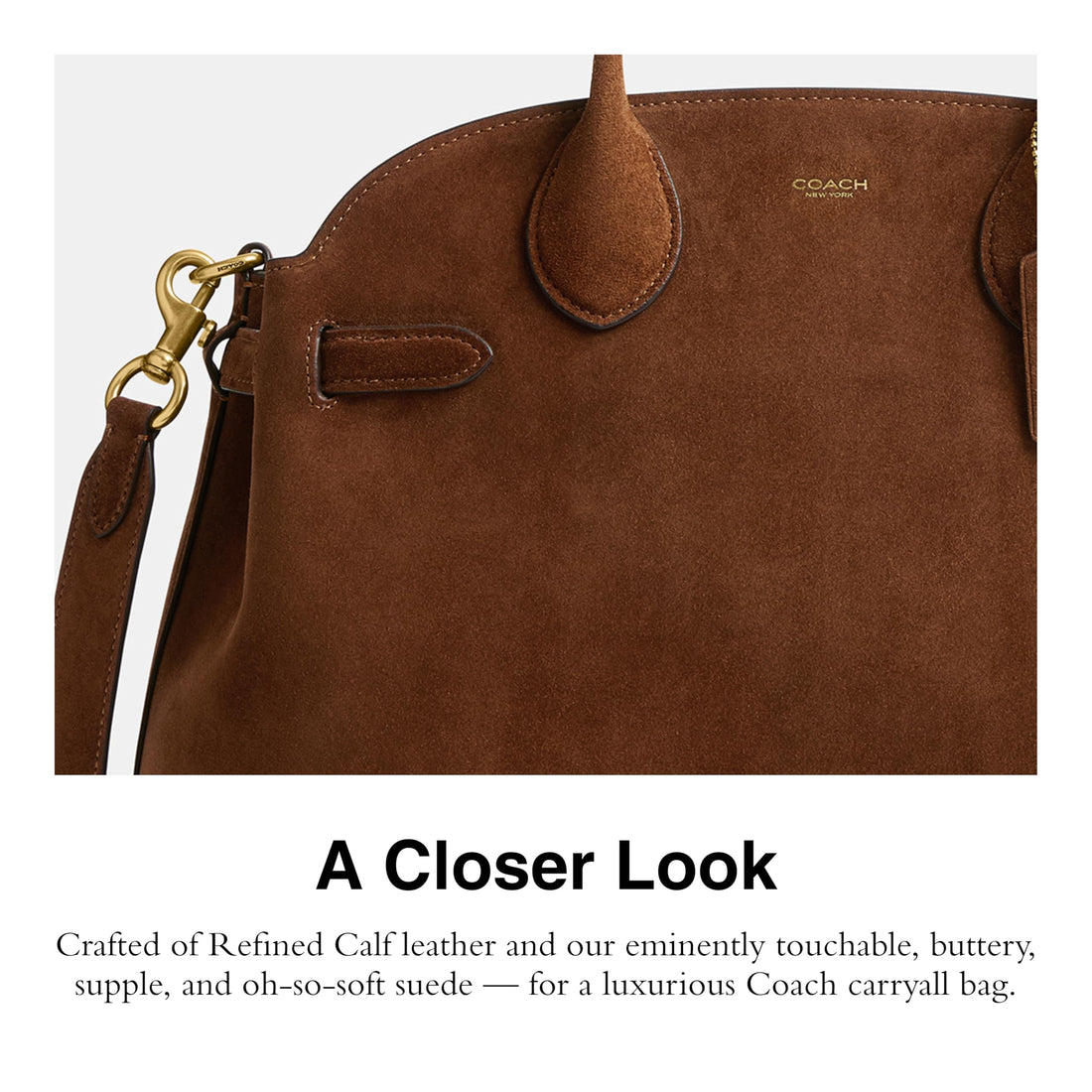 Coach Soft Empire Carryall 40