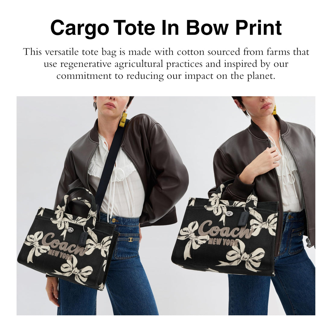 Coach Cargo Tote