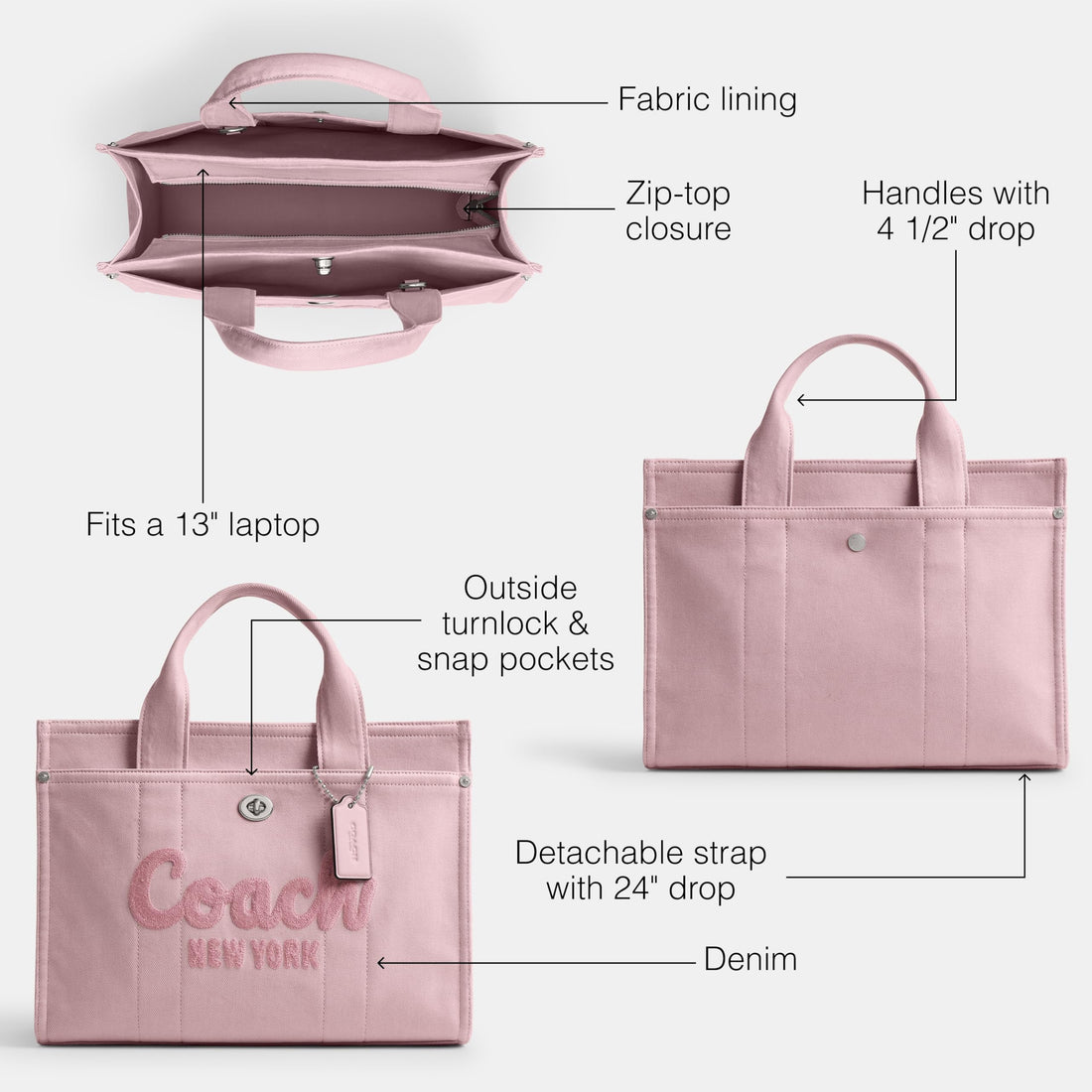 Coach Cargo Tote