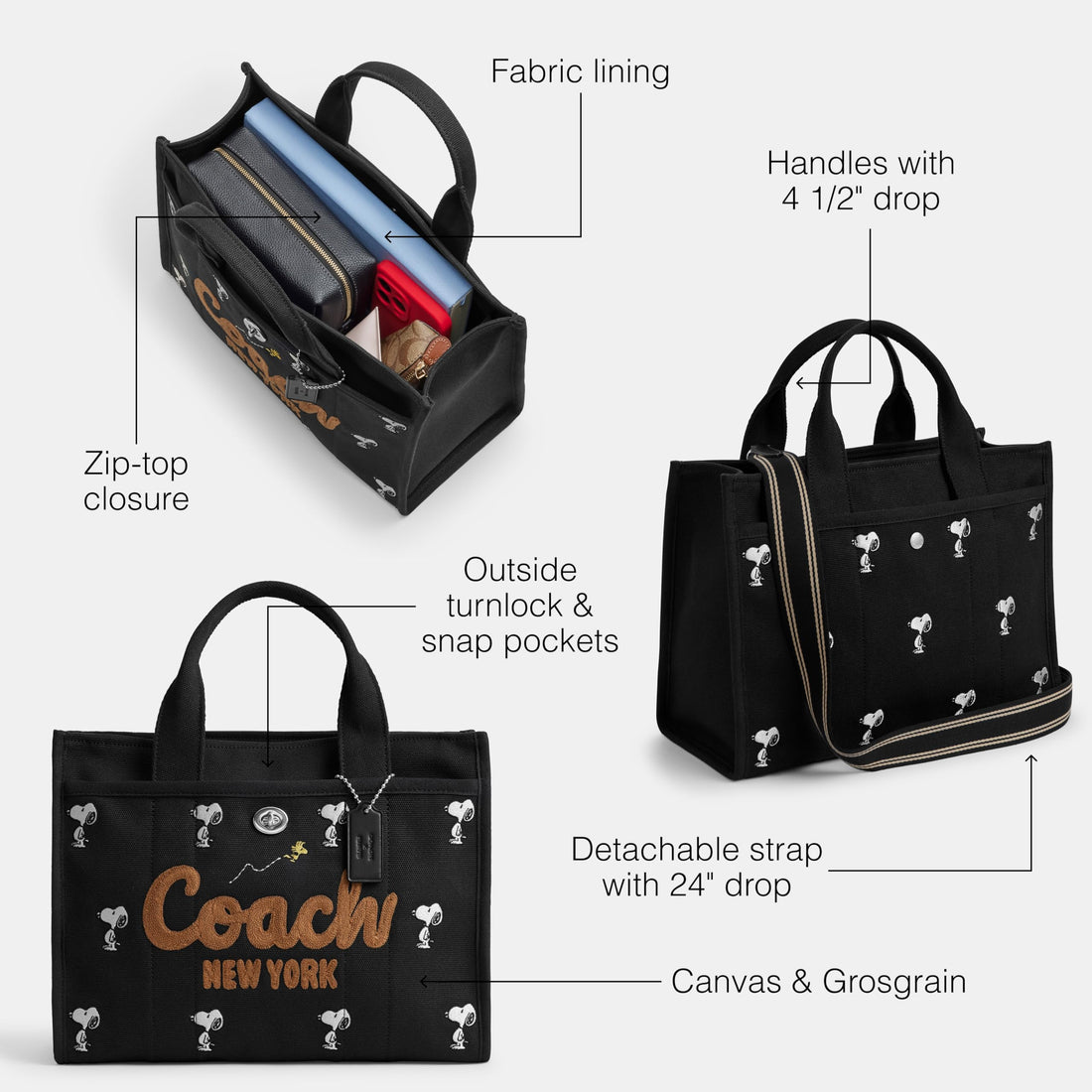 Coach Cargo Tote