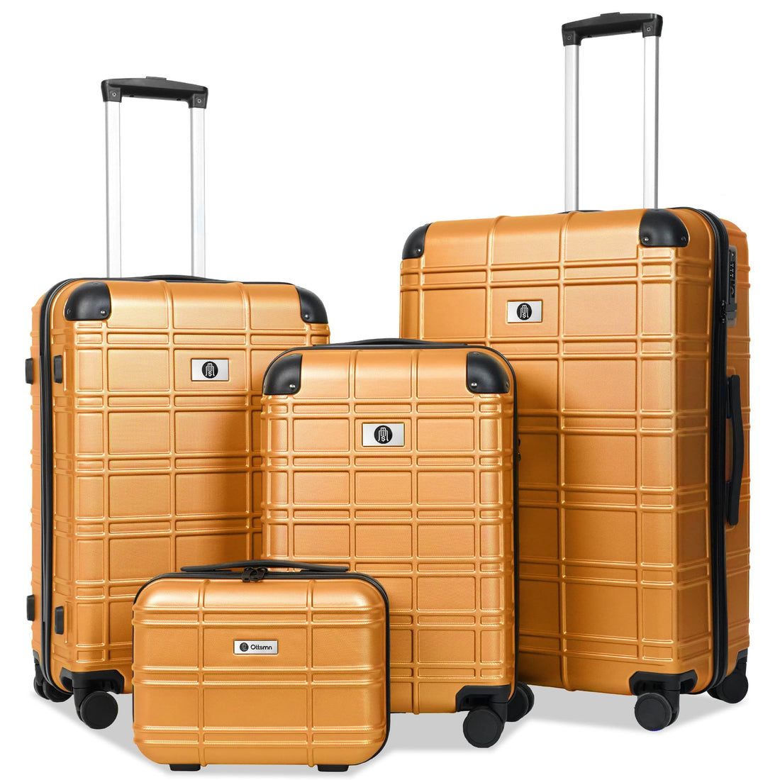 4-Piece Luggage Set – Blue